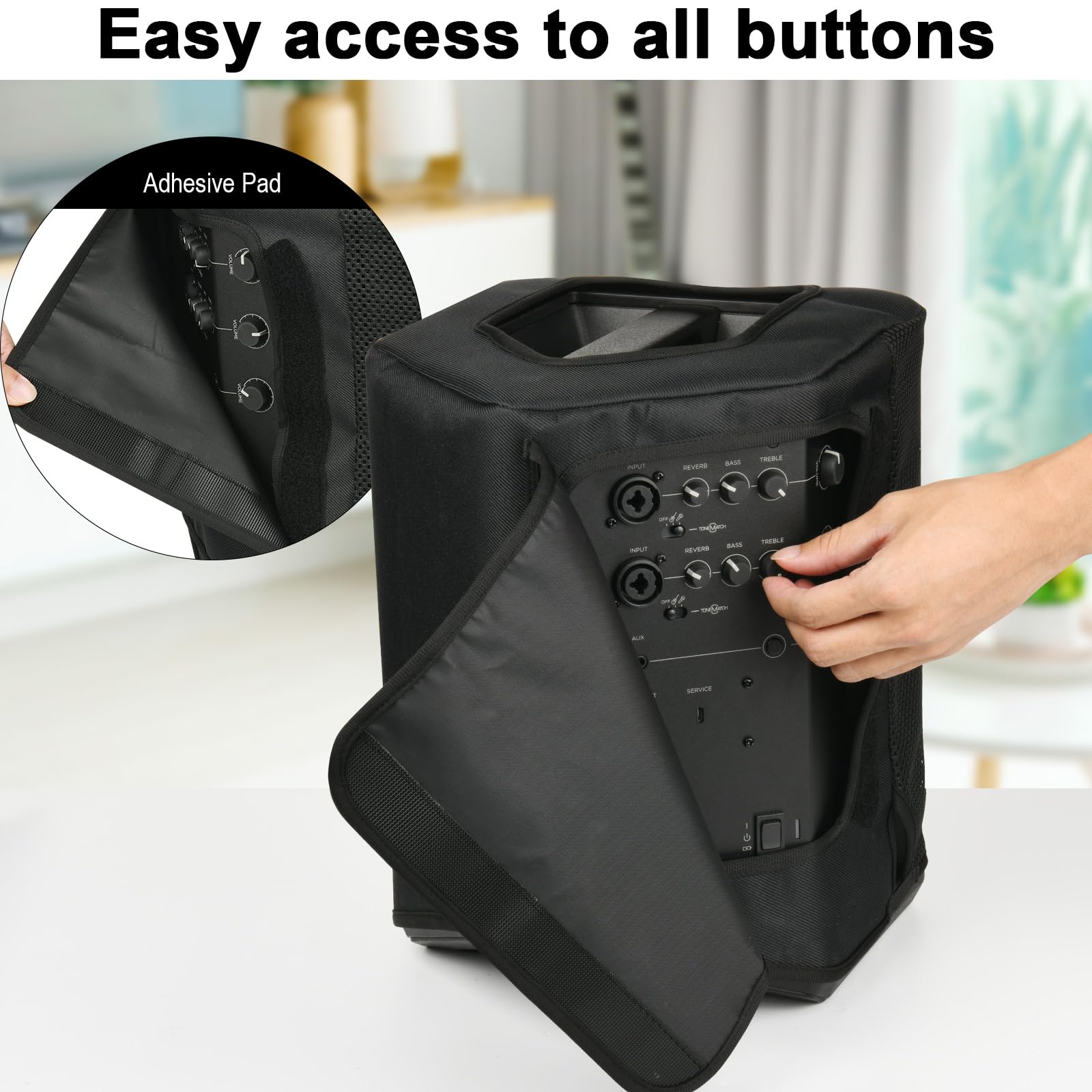 Speaker Carrying Bag Travel Carrying Case For Bose S1 Pro+ / S1